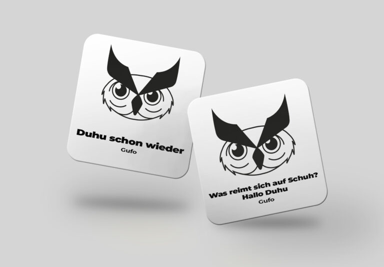 Mockup Lavazza Bierdeckel grau