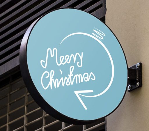 Logo vom Laden mit Meery Christmas